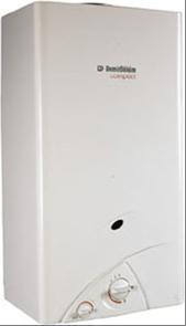 Дымоходные газовые проточные колонки DEMRAD серии Compact  